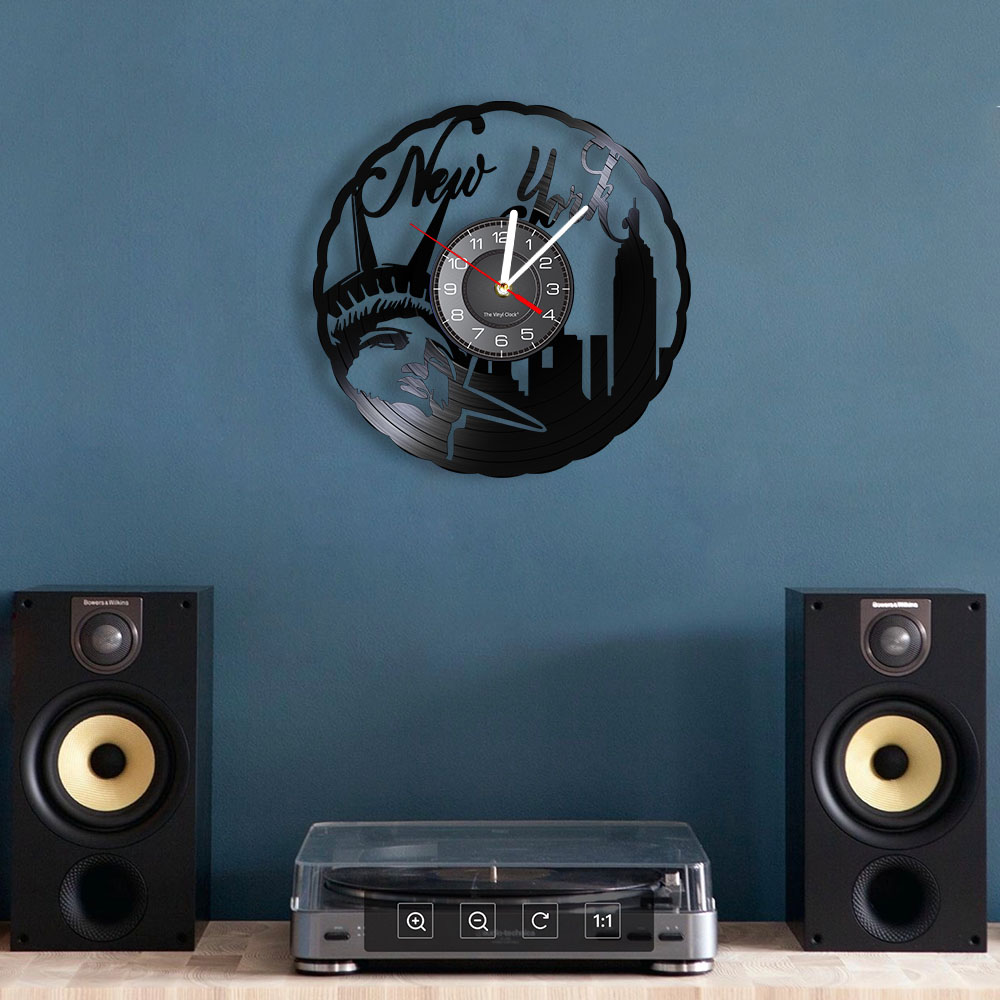 New York Skyline Vintage Vinyl - Interior Design York 评论和价格