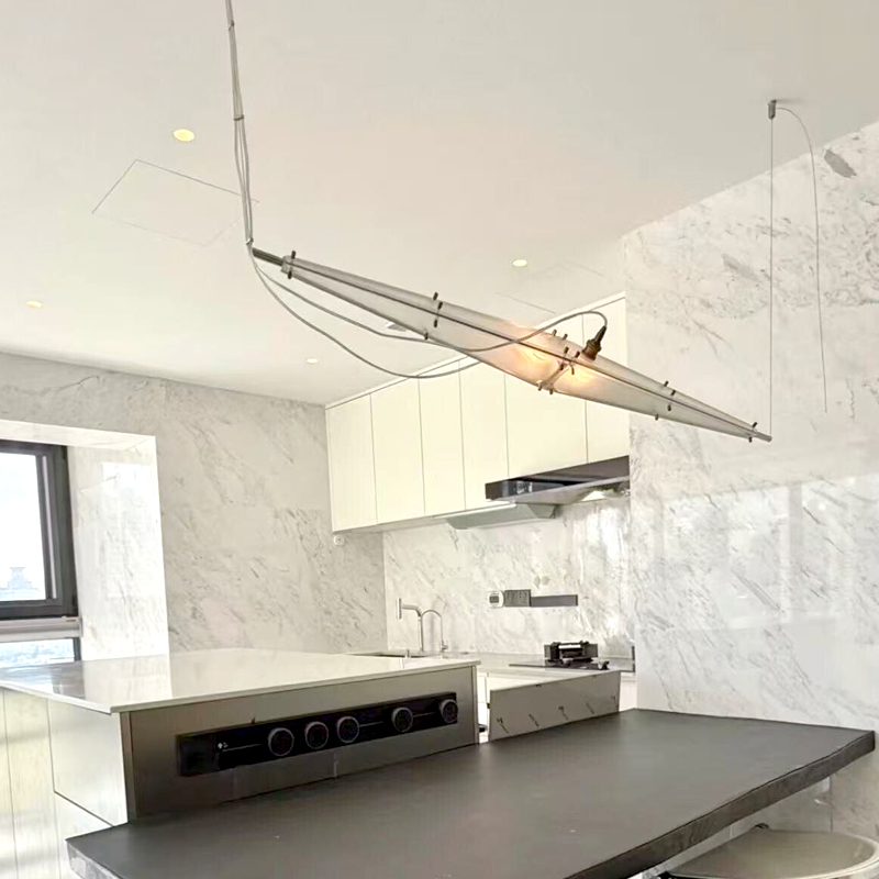 LED Glass Chandelier Minimalis - Interior Design Hall 评论和价格