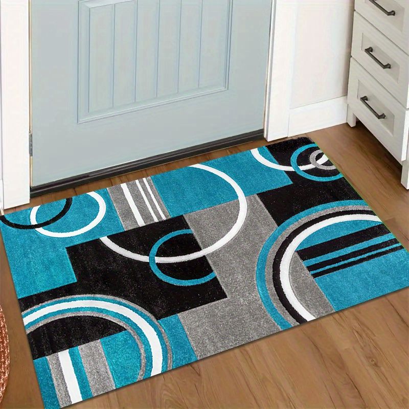 VIKAMA Modern Abstract Geometr - Printed Rug Abstract 评论和价格