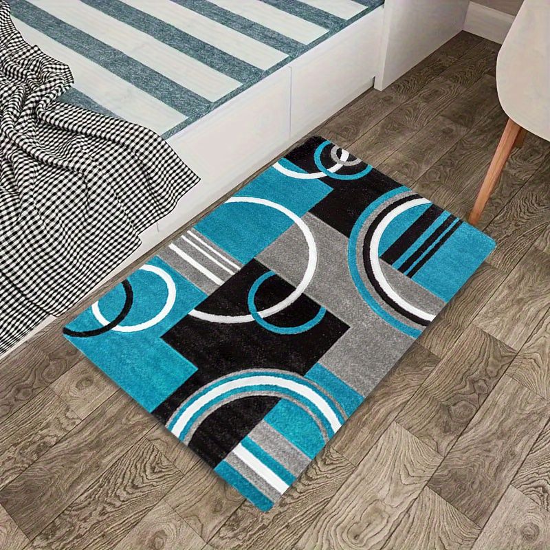 VIKAMA Modern Abstract Geometr - Printed Rug Abstract 评论和价格