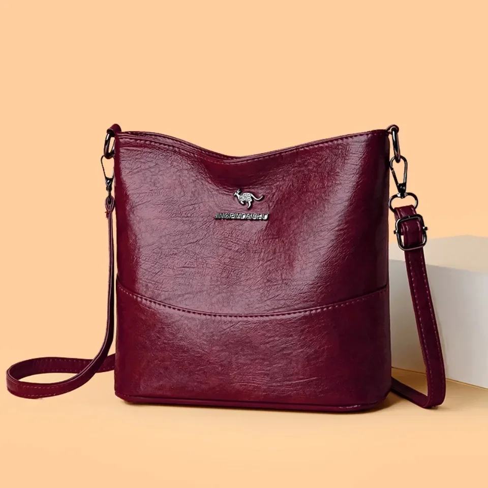 Soft Pu Leather Crossbody Bag  - Interior Design Japan 评论和价格