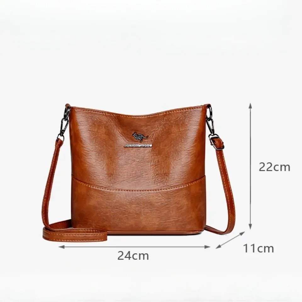 Soft Pu Leather Crossbody Bag  - Interior Design Japan 评论和价格