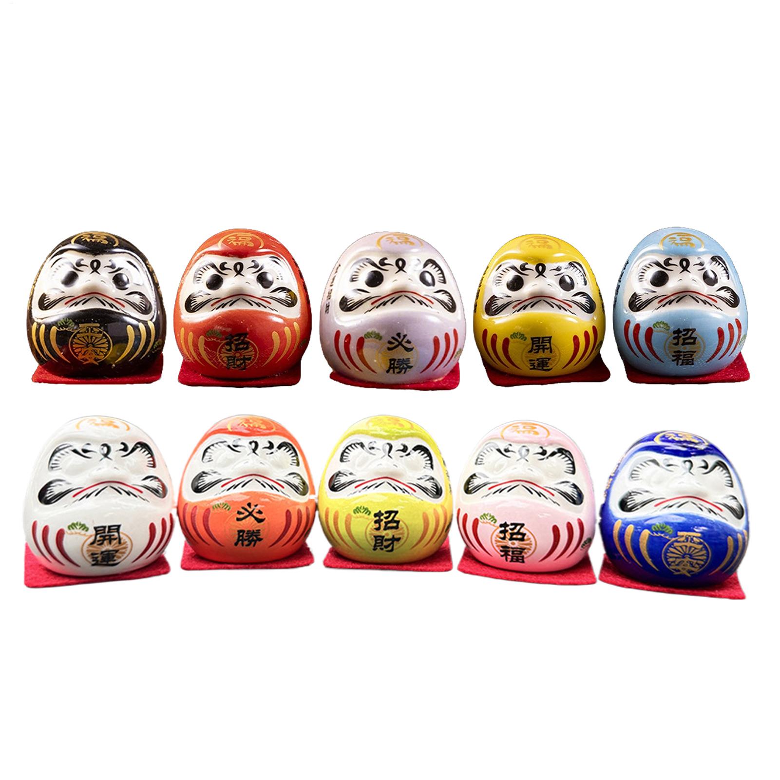 Japanese Ceramics Daruma Doll  - Interior Design Japan 评论和价格