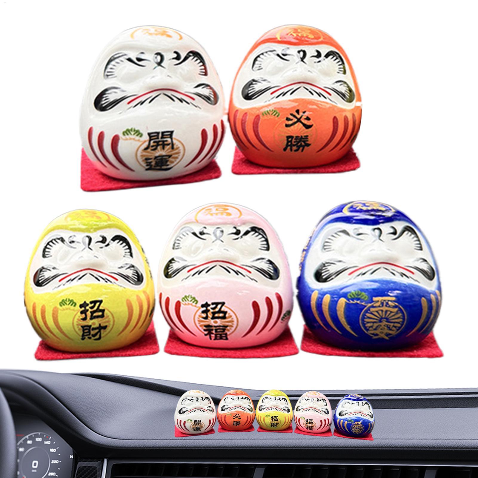 Japanese Ceramics Daruma Doll  - Interior Design Japan 评论和价格