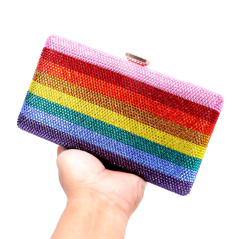 Rainbow Hand Carry Evening Din - Interior Design Ai Free 评论和价格
