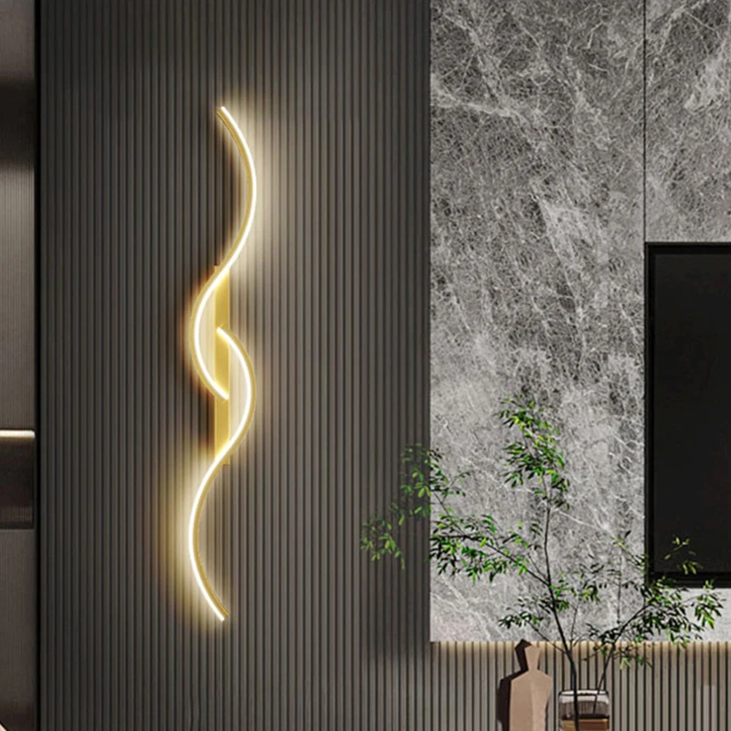 Modern Led Wall Decor Lamp For - Interior Design Gold 评论和价格
