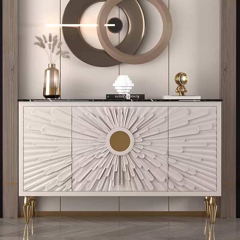 Nordic luxury shoe cabinet hig - Interior Design Hall 评论和价格