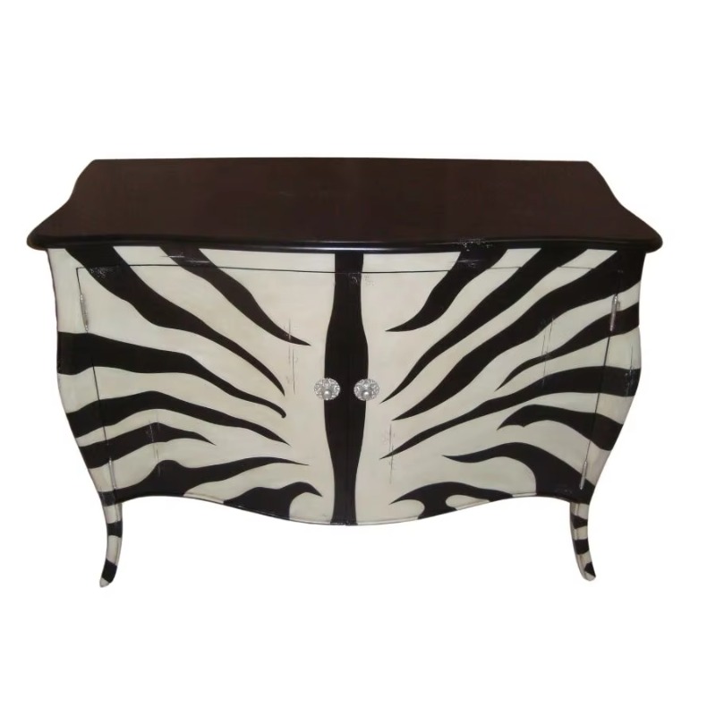Black and White Zebra Painted  - Interior Design Monochrome 评论和价格
