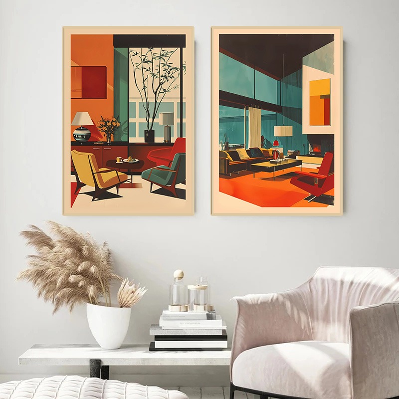 Frameless Vintage Interior Arc - Interior Design Studio 评论和价格