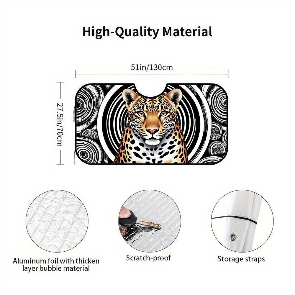 1pc, Leopard Abstract Monochro - Interior Design Monochrome 评论和价格