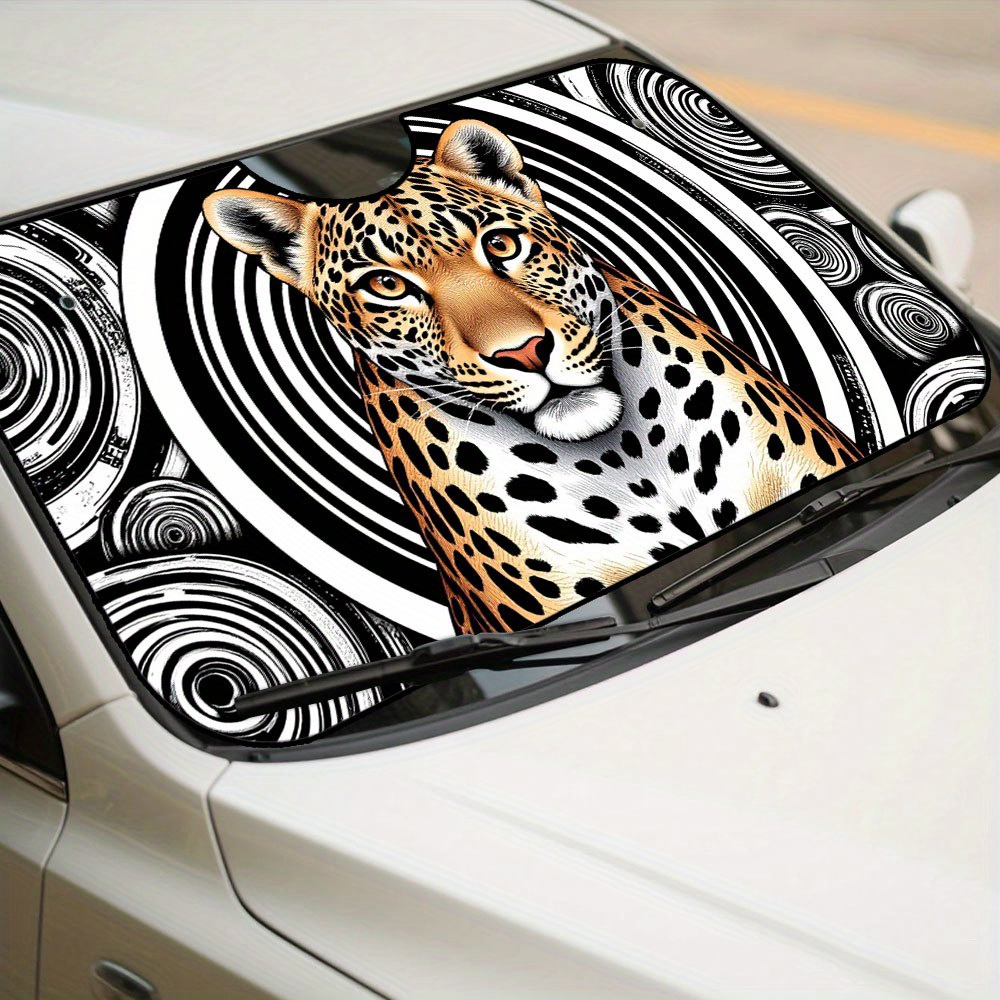 1pc, Leopard Abstract Monochro - Interior Design Monochrome 评论和价格