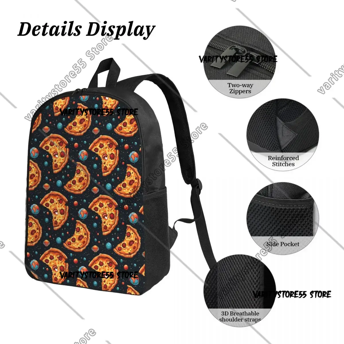 Pizza in Space Cosmic Foodie D - Interior Design Whimsical 评论和价格