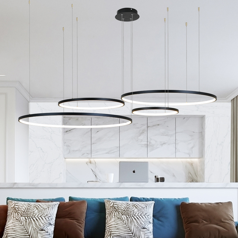 Nordic Modern Led Chandelier D - Interior Design Hall 评论和价格
