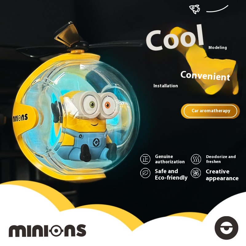 New Minions Cartoon Car Air Fr - Interior Design Style Quiz 评论和价格