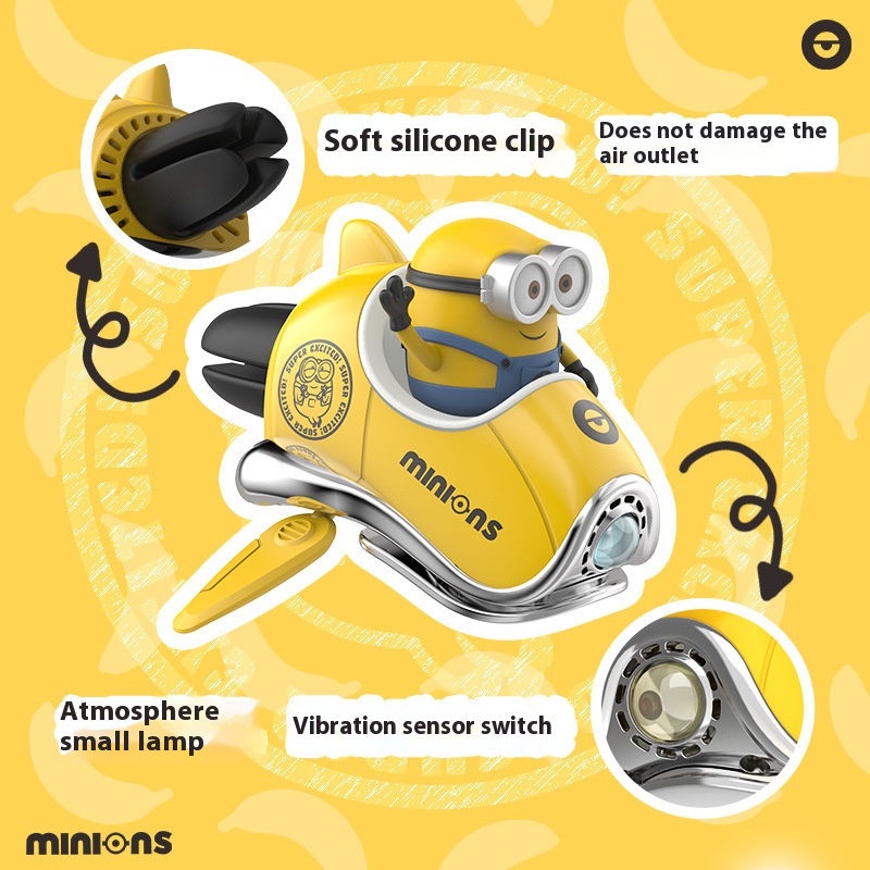 New Minions Cartoon Car Air Fr - Interior Design Style Quiz 评论和价格