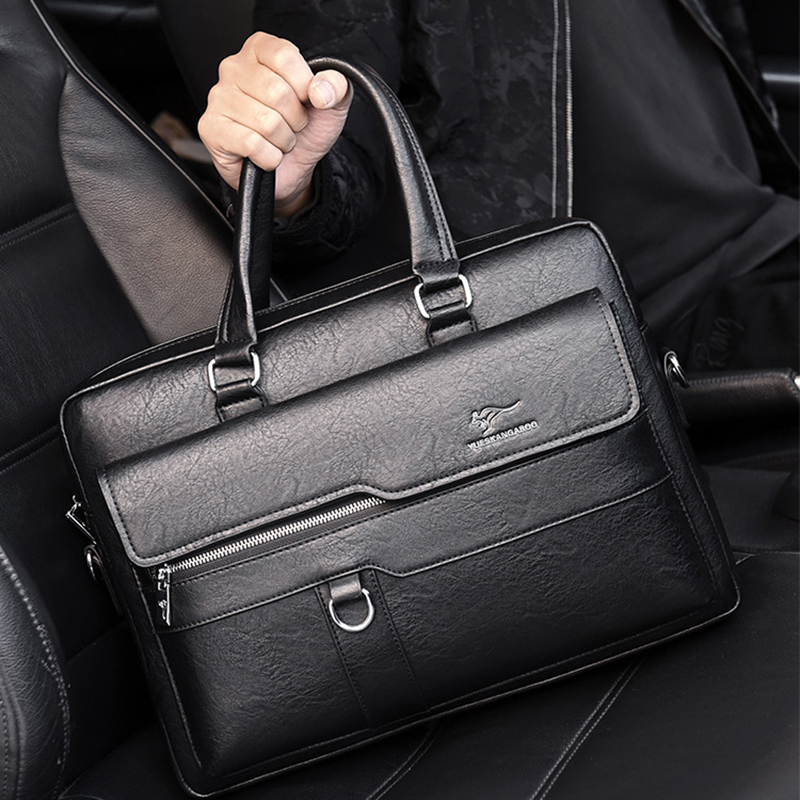 Men'S Briefcase PU Leather Por - Interior Design Portfolio 评论和价格
