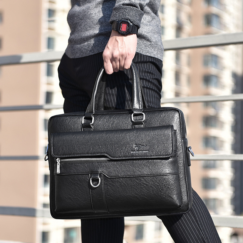 Men'S Briefcase PU Leather Por - Interior Design Portfolio 评论和价格