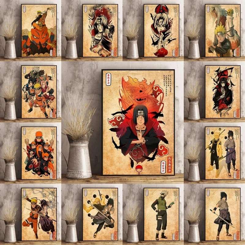 Japanese Anime Naruto Poster R - Interior Design Japan 评论和价格