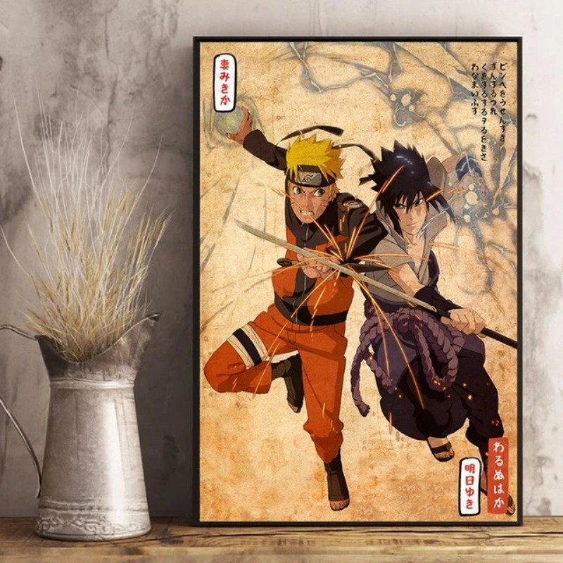 Japanese Anime Naruto Poster R - Interior Design Japan 评论和价格