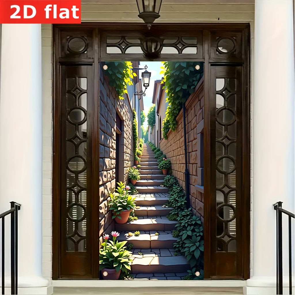 2D flat banner 1pc，Staircases  - Interior Design And Build 评论和价格