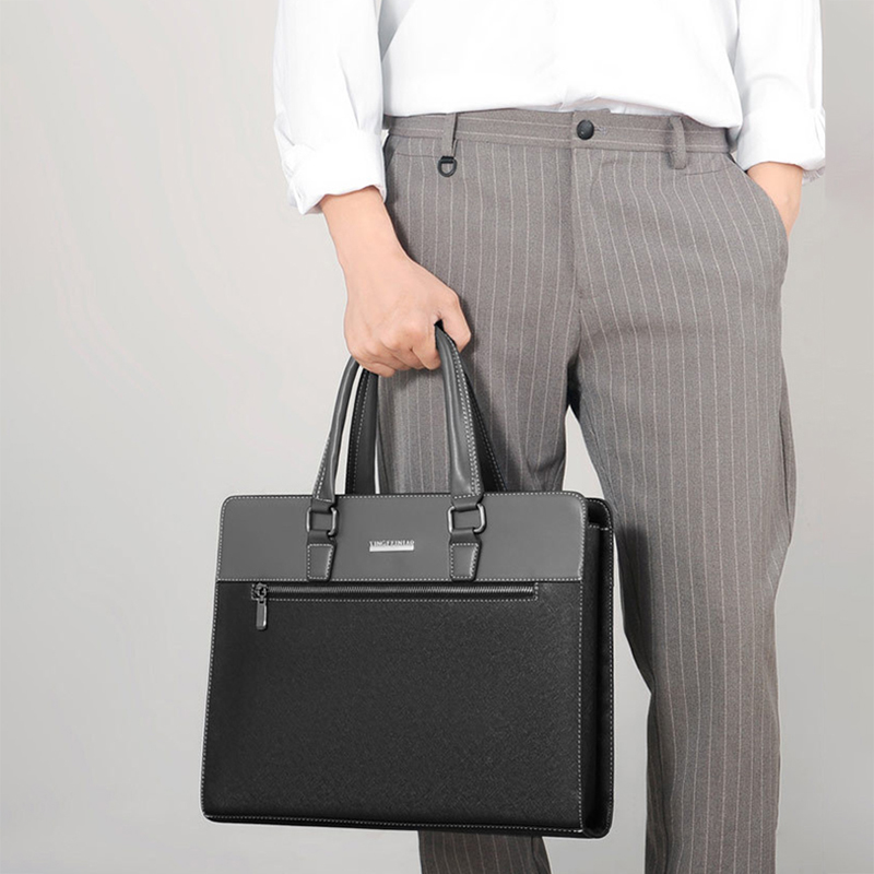 Men's PVC Briefcase Bag Laptop - Interior Design Portfolio 评论和价格