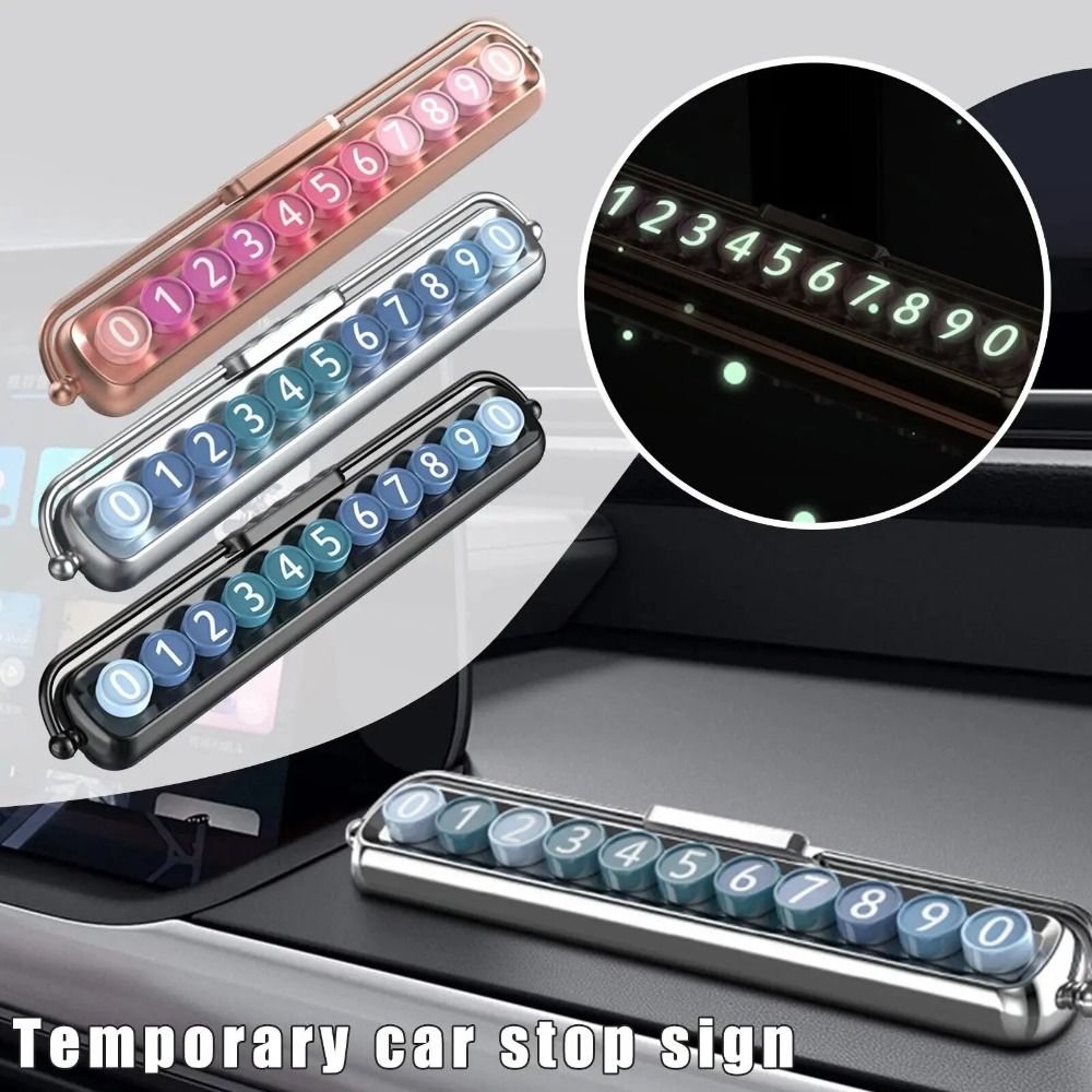 Plastic Telephone Number Plate - Interior Design Gold 评论和价格