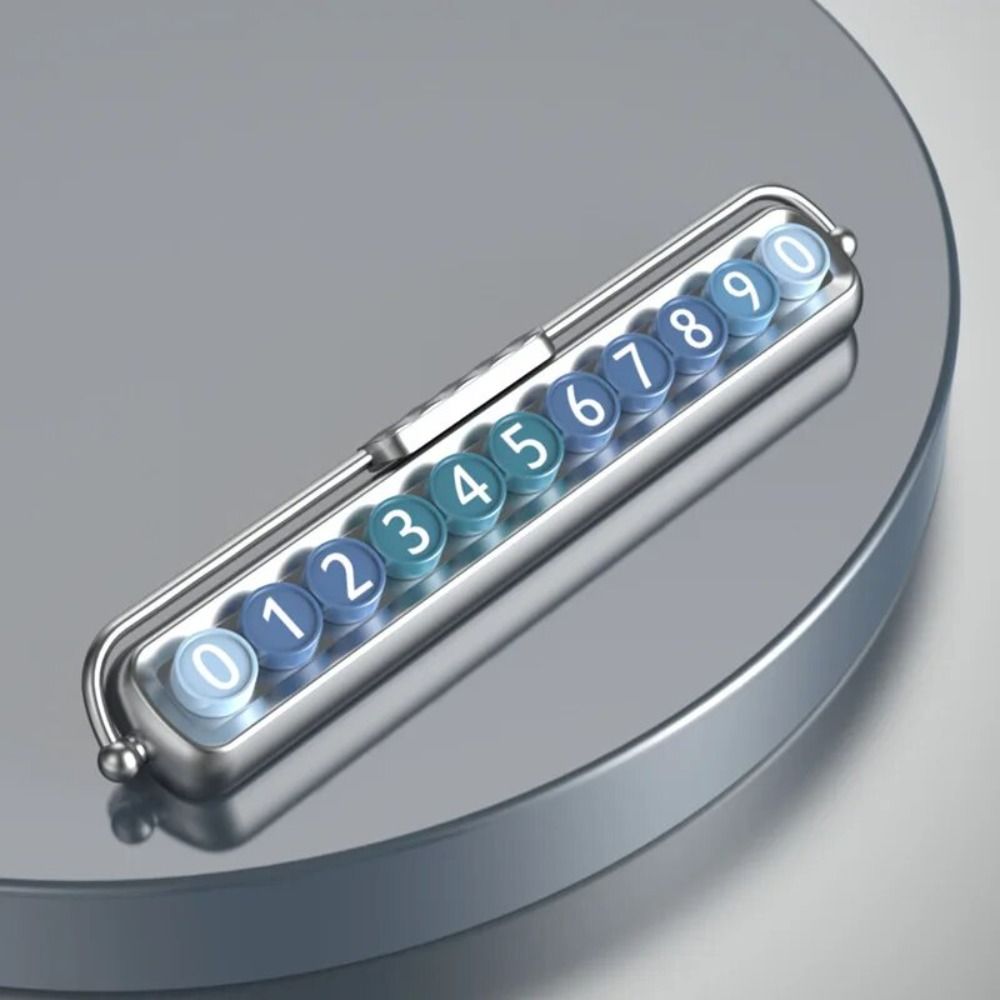 Plastic Telephone Number Plate - Interior Design Gold 评论和价格