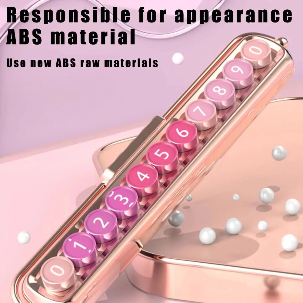 Plastic Telephone Number Plate - Interior Design Gold 评论和价格