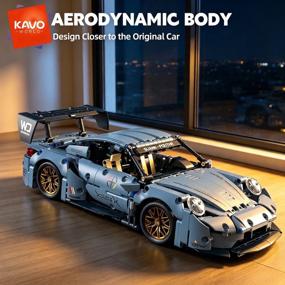 KAVOWORLD 973pcs Cool Toys Bui - Interior Design And Build 评论和价格