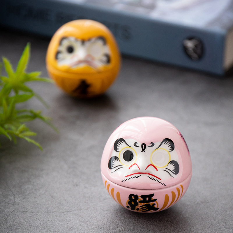 1PCS Ceramic Daruma Statue Dar - Interior Design Japan 评论和价格